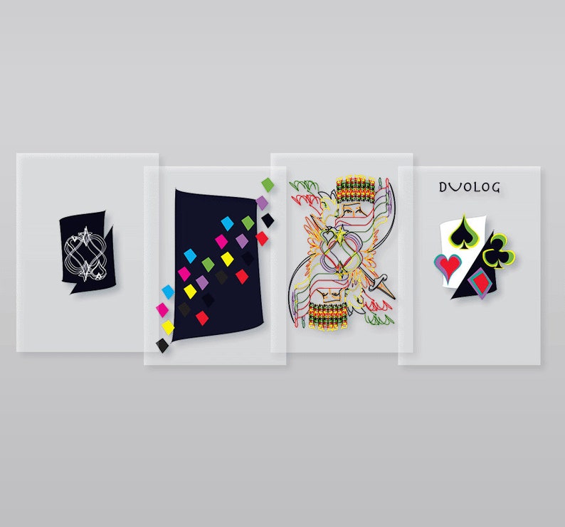 Duolog Playing Cards – Limited Edition, Hand Signed Collectible Deck - Etsy