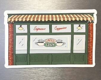 Friends Central Perk Coffee Shop, Magnet, 7,5 cm