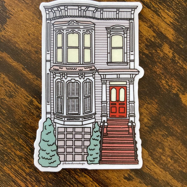 Full House Sticker, Tanner Residence, 3” Waterproof Decal