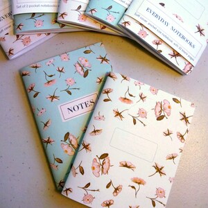 Everyday Notebooks. Pocket size, softcover notebook 32 blank pages round corners