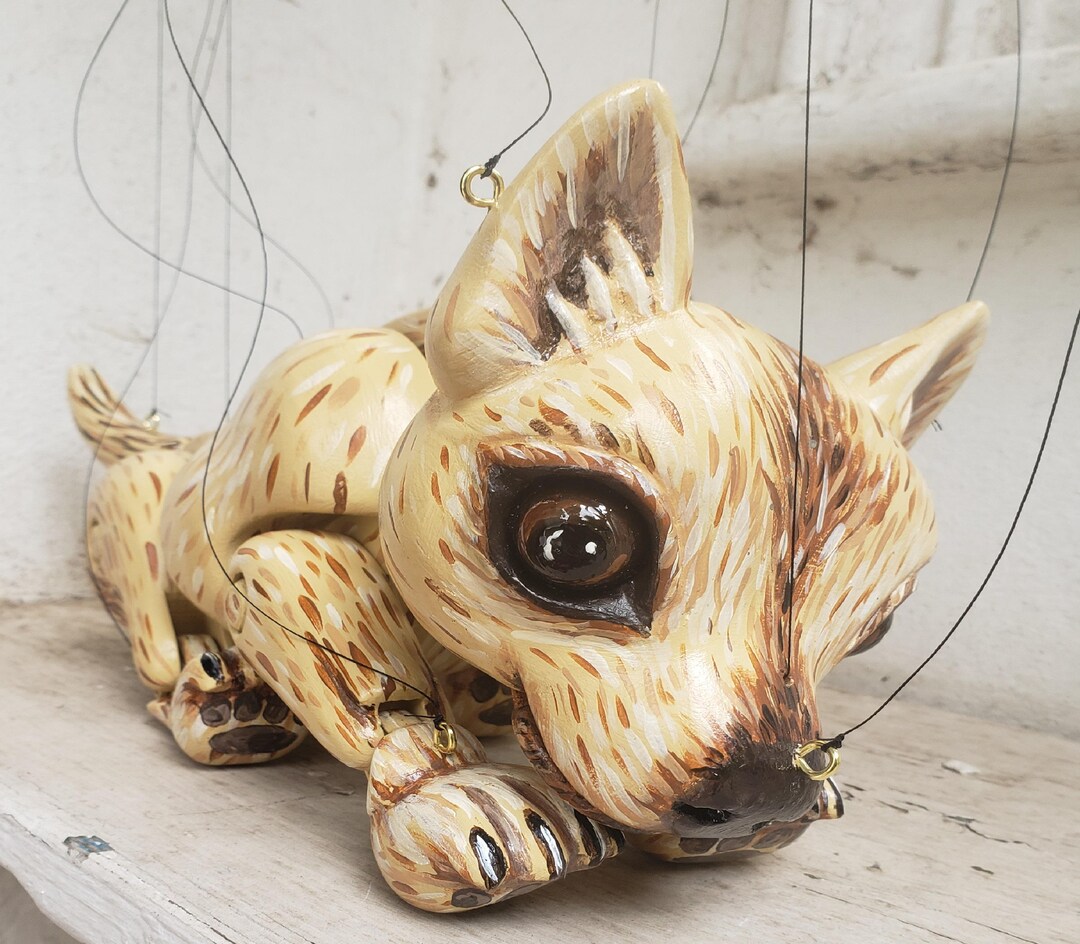 Chihauhau Dog Puppet Strung Marionette Handmade in Staffordshire ...