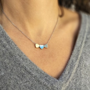 Mother Daughter, Small Heart Necklace, Mommy and Me, Daughter Necklace, Mother Necklace Mothers Day Necklace Heart Necklace Necklace For Mom