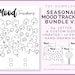 Antoinette reviewed Seasonal Mood Tracker Bundle v.2 | 12 Mood Trackers | Printable Planner | Digital Bullet Journal | A4 & Letter Sizes | PDF Download