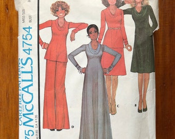 Ter Et Bantine Sewing Pattern / 80s Vintage Designer Women's