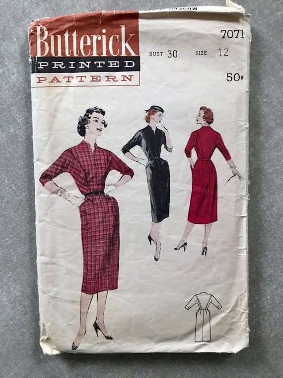 50s sheath dress