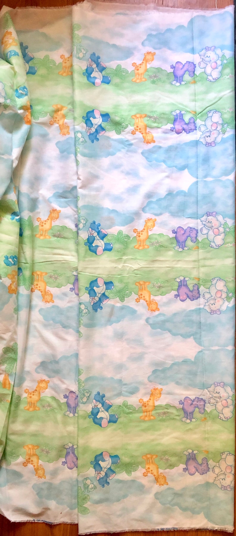 Noahs Ark Children's Fabric by the Yard / Nursery Craft Etsy