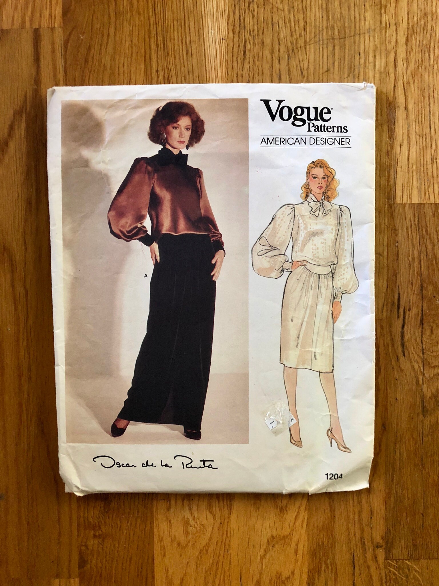 oscar de la renta vogue patterns