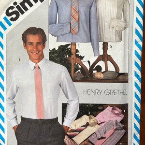 HENRY GRETHEL Striped Pattern Two-Pleated Slacks, Men's, Size W35, Vintage unclear gray type Vintage Second Hand