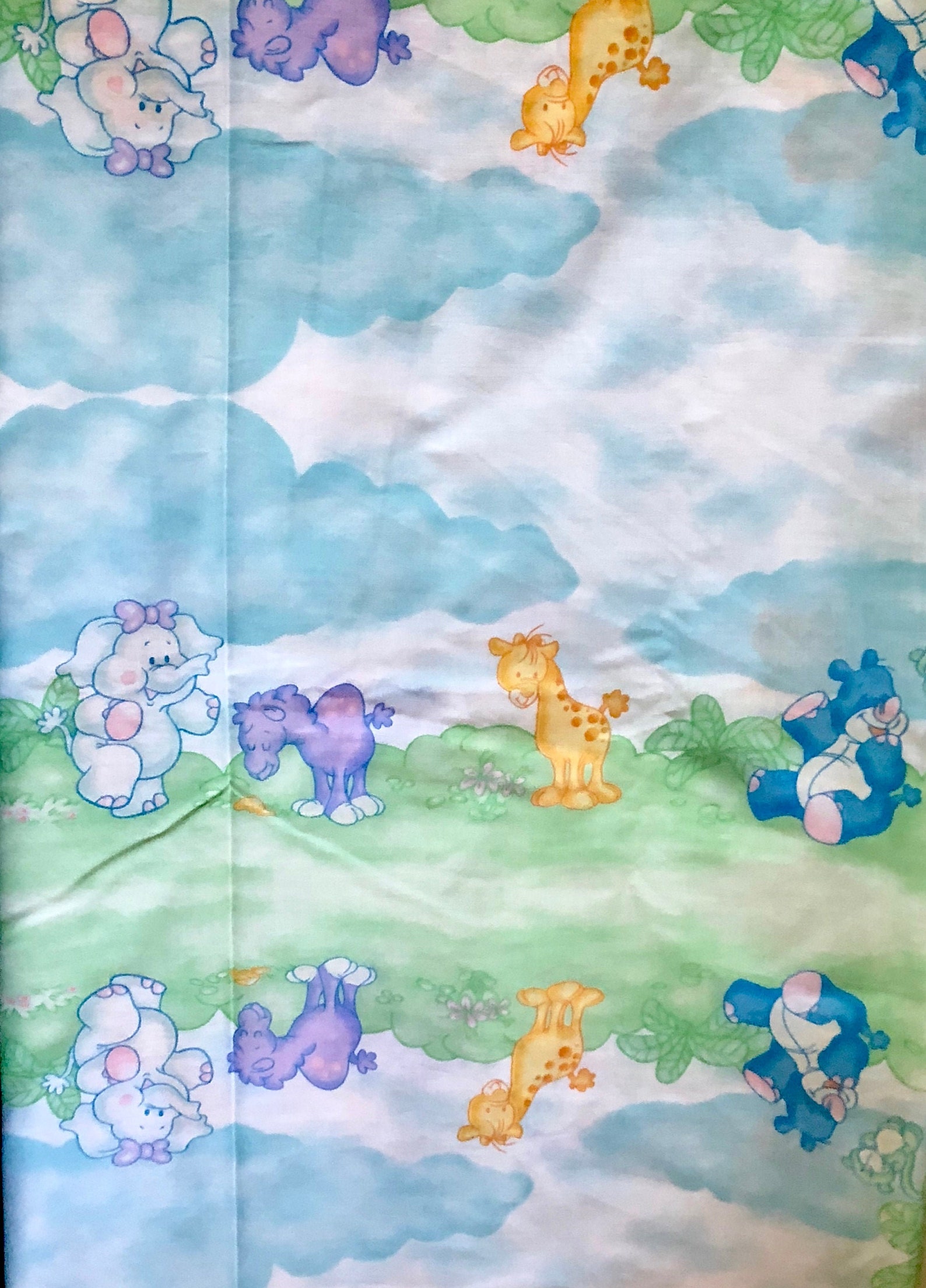 Noahs Ark Children's Fabric by the Yard / Nursery Craft Etsy