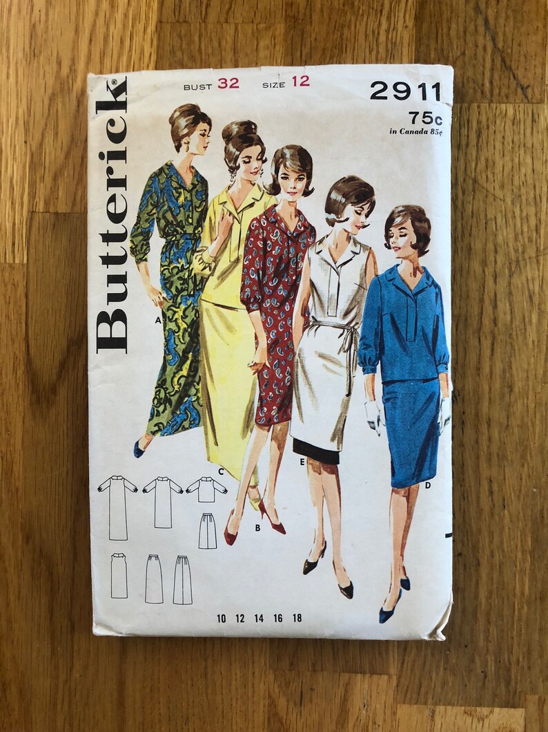 maxi shift dress pattern