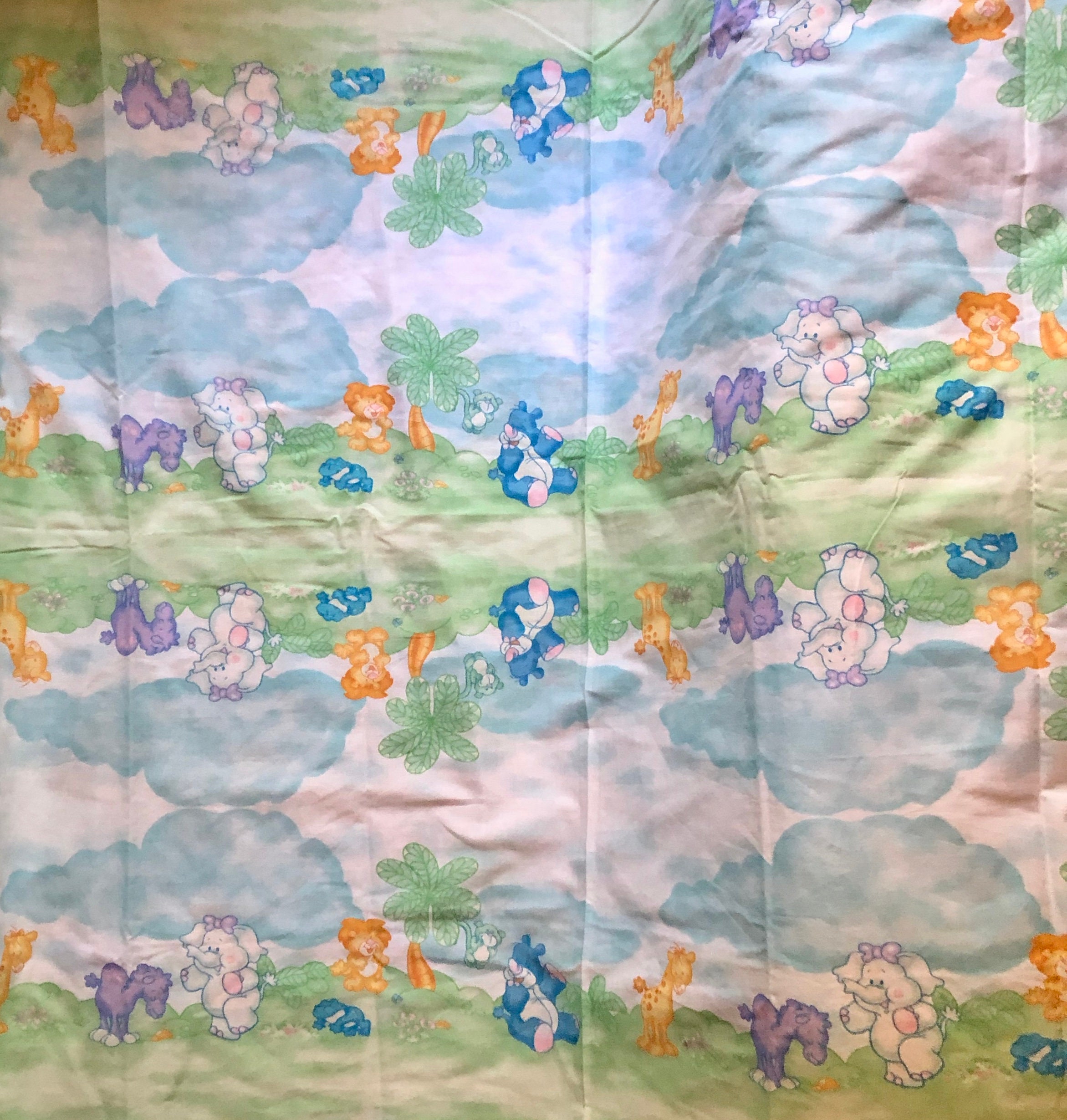 Noahs Ark Children's Fabric by the Yard / Nursery Craft Etsy