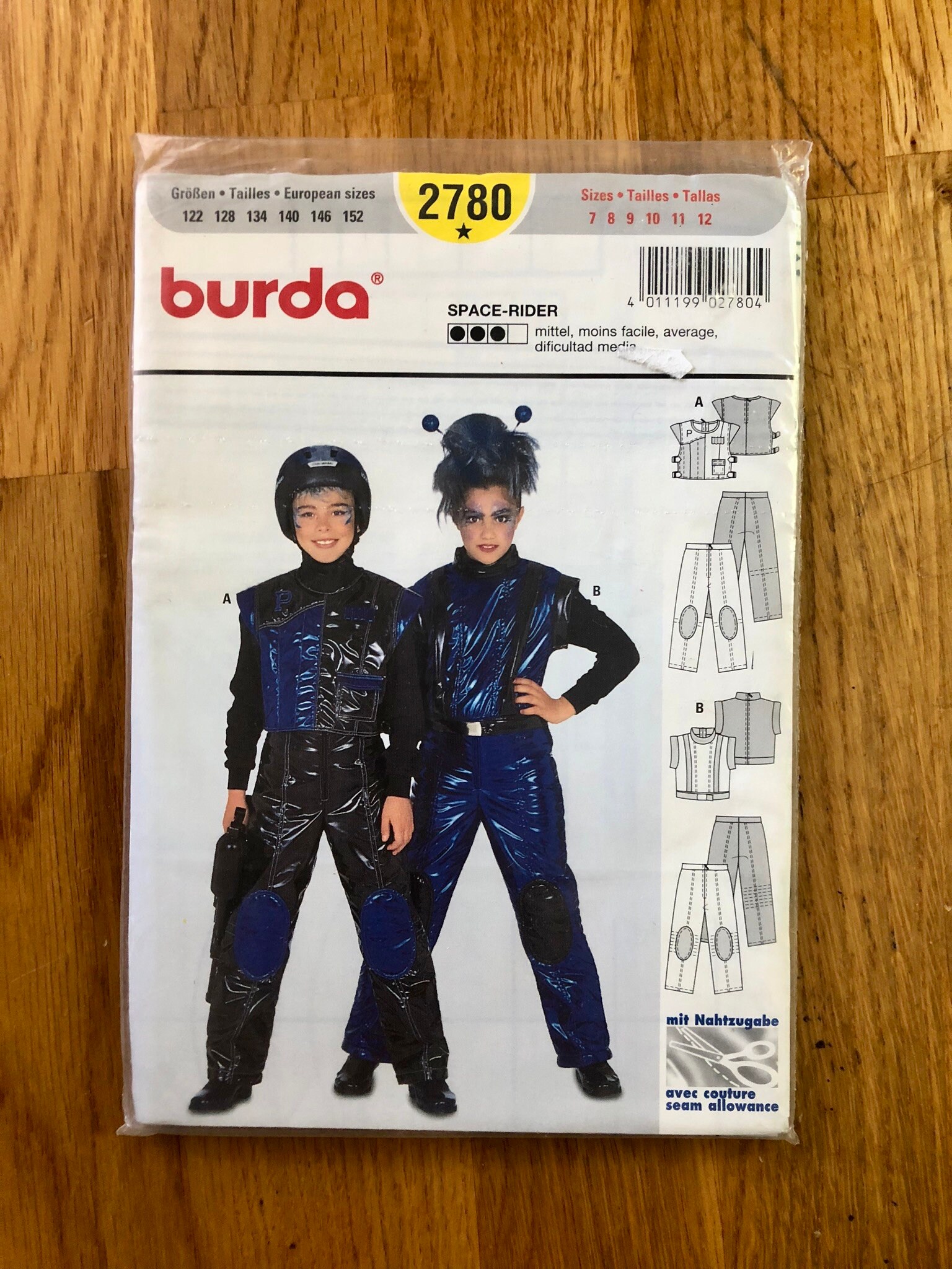 Child's Space Costume Sewing Pattern / Halloween Costumes / Space ...