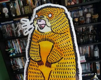 GROUNDHOG XXL STICKER
