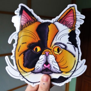 PEGATINA XXL GATO