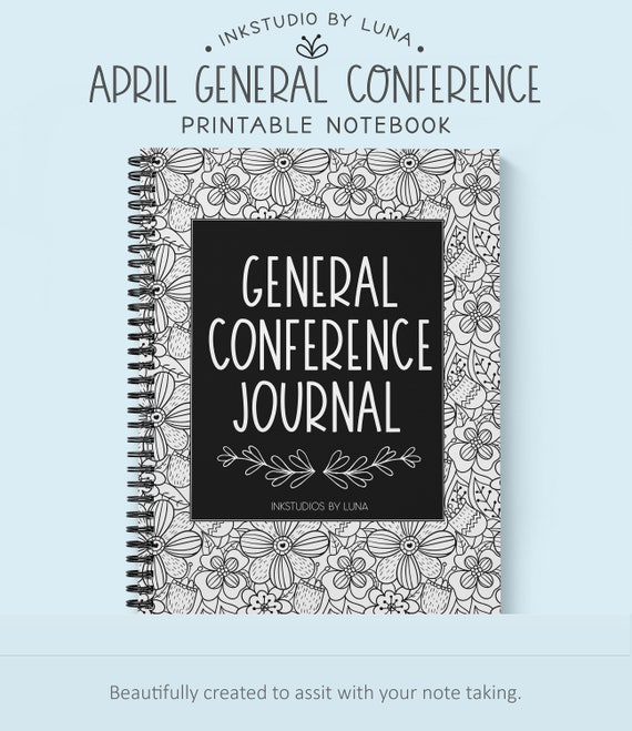 General Conference Journal LDS Book of Mormon Scriptures - Etsy