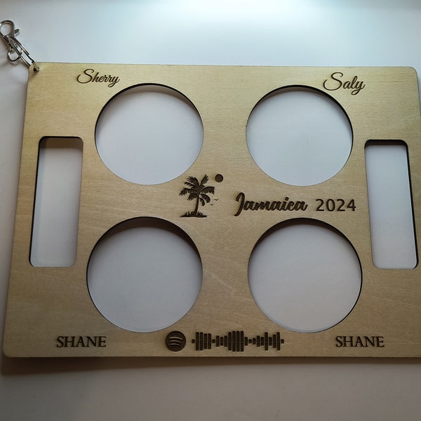 Personalized drink tray,all inclusive resort cup holder, for music festival lovers,beer holder,beachside drink tray,beach party essentials