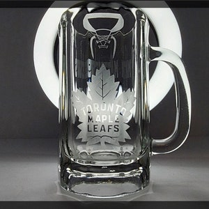 Hockey Jersey Bierkrug/personalisierter Bierkrug/Bierkrug/Trinkglas/Becher/Toronto Maple Leafs Krug/Lieblingsmannkrug/Lieblingsspieler Krug