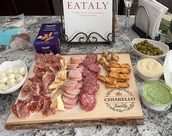 Personalized cutting board laser engraved cheese board charcuterie board custom cutting board wedding gift ideas housewarming gift