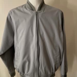 Light gray bomber jacket size L-XL
