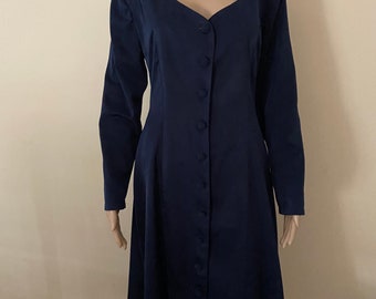 【即発送】CATHRI / ECOPET（R） Dress NAVY / S Peter Cohen - Venture Navy Blue Dress | Mitchell Stores