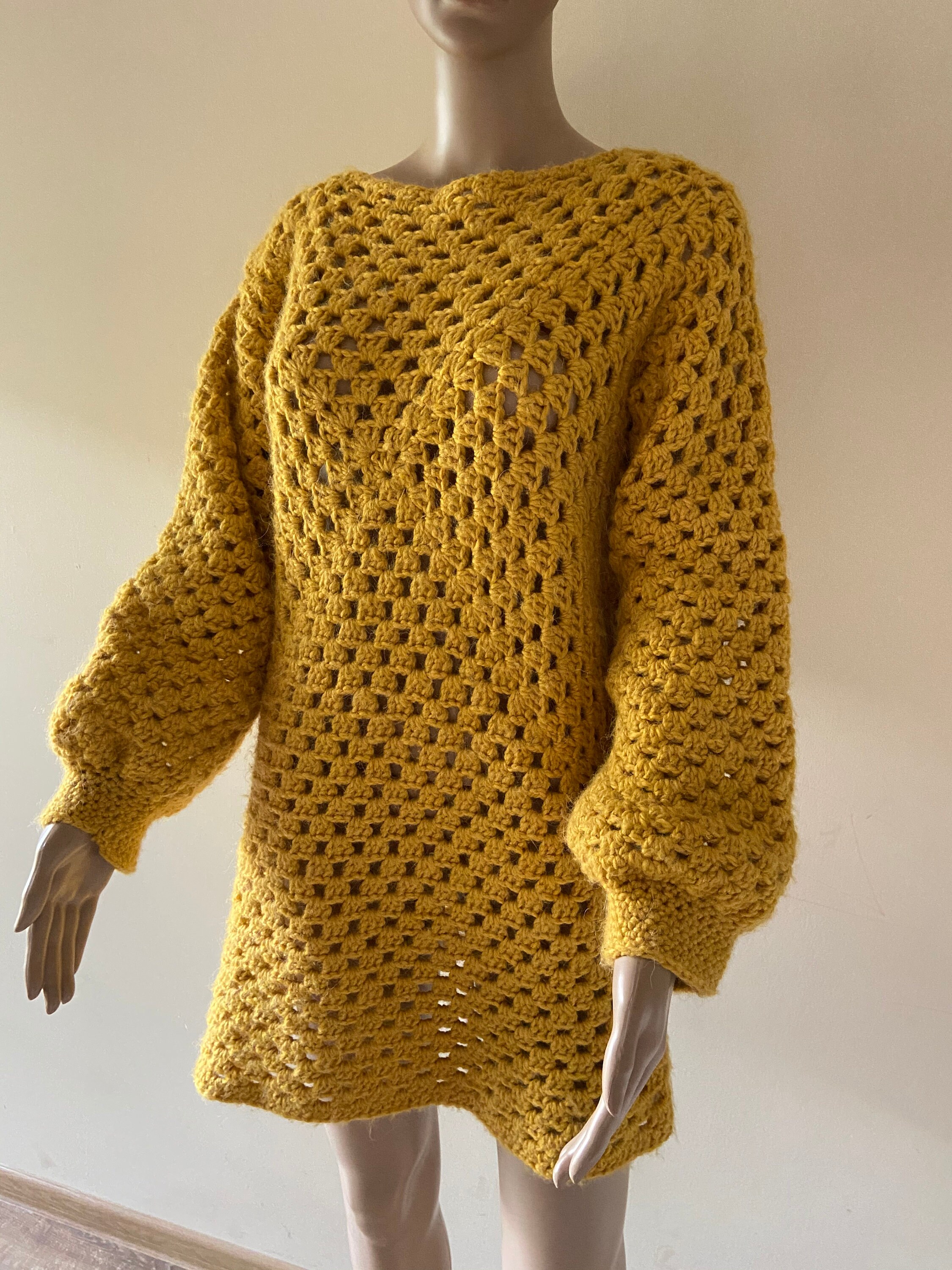 Shirt Dress in Bronze Honey