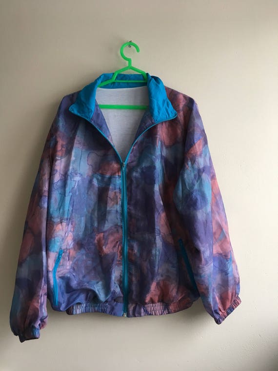 Vintage track jacket lilac Gem