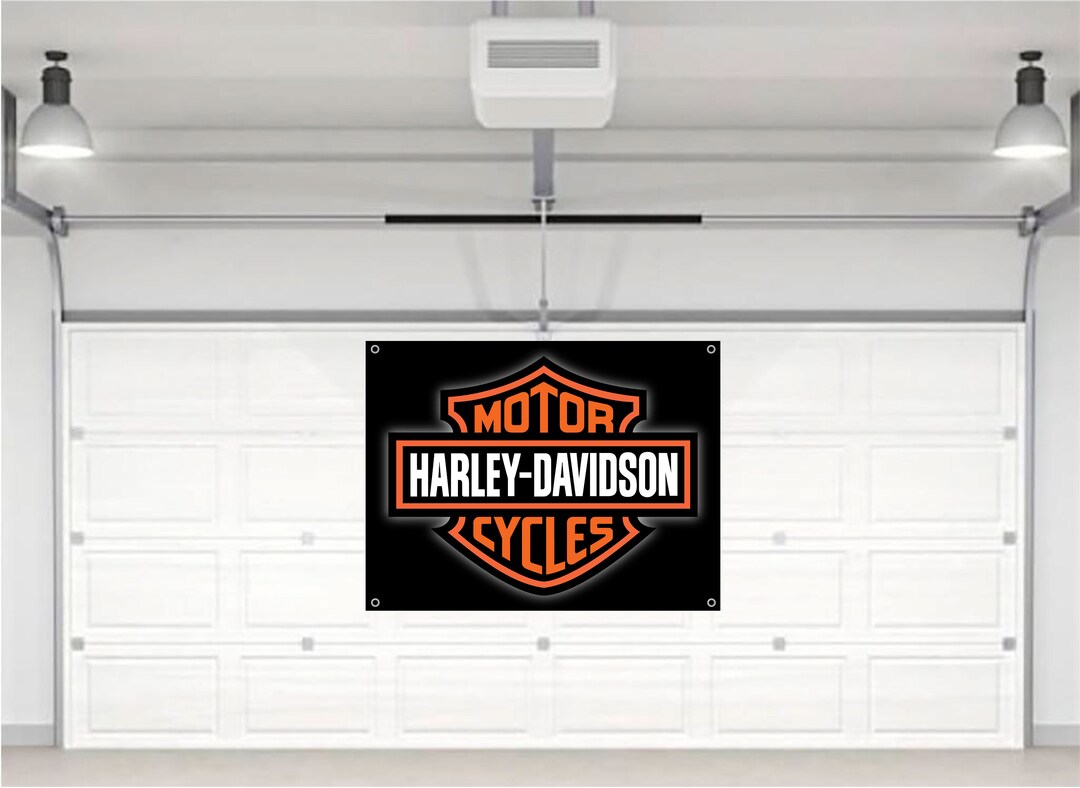 Harley Davidson Banner Etsy