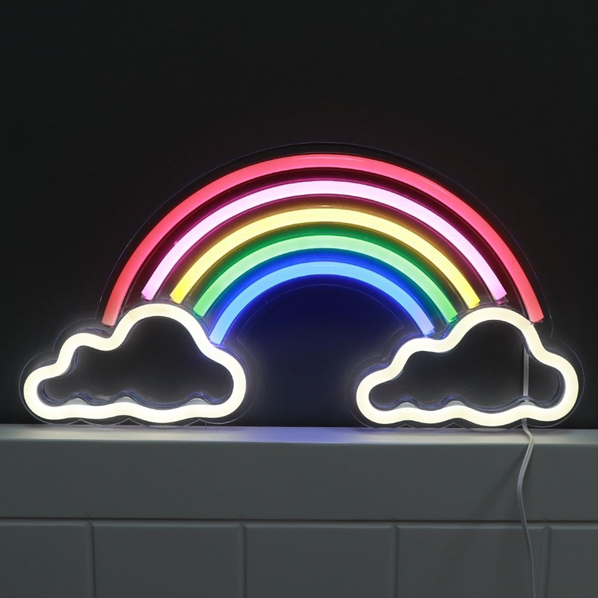Rainbow Neon Light NEON Bedroom Light Light Decoration Etsy
