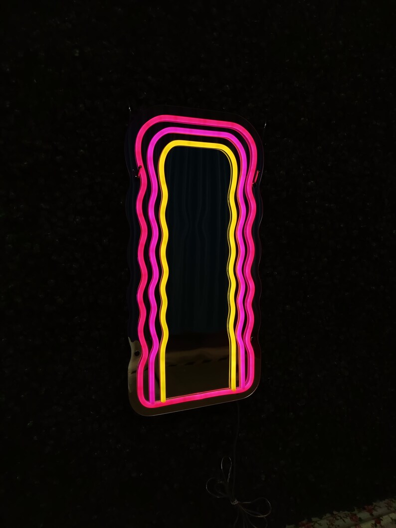 Quirky Mirror Decor Bedroom Mirror Art Decor Wall Mirror Etsy