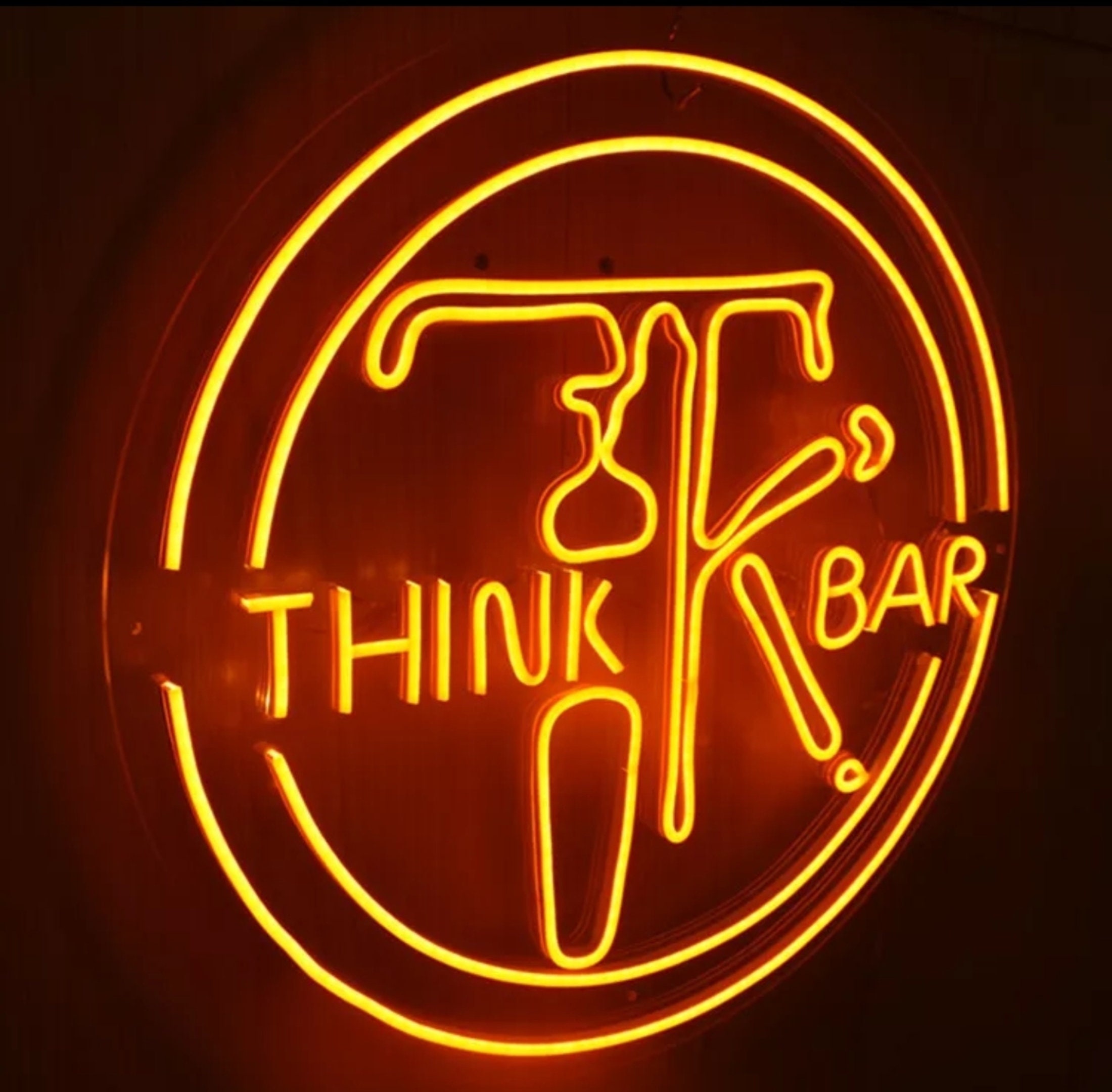 Custom Neon Sign Wedding Custom Neon Sign Bar Personalized Etsy