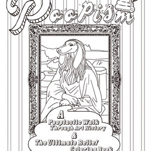 Poopism: A Pooptastic Walk Through Art History & The Ultimate Relief Coloring Book