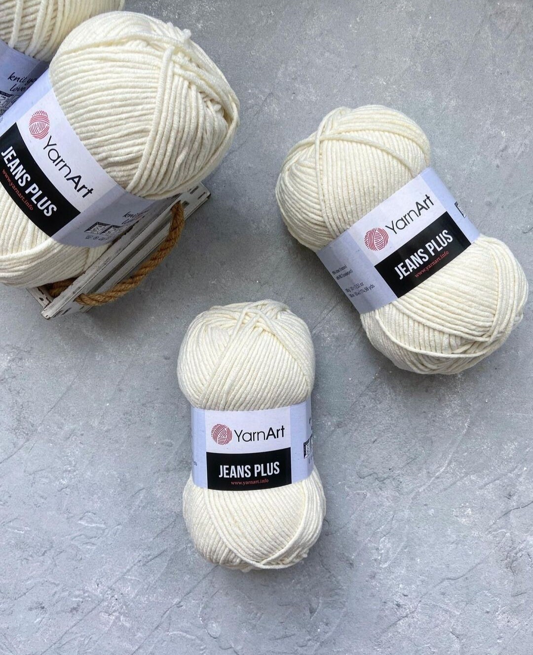 Yarnart Jeans Plus, Amigurumi Yarn, Knitting Yarn, Baby Yarn ...