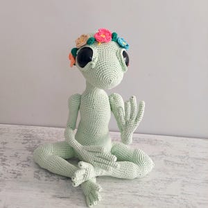 crochet alien doll for sale, Handmade finished Alien