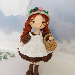 Crochet Anne shirley  doll for sale, Green Gable&#39;s Anne , Anne shirley lovers, Granddaughter gift, Amigurumi finished doll