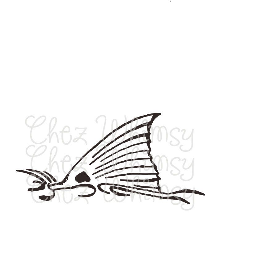 Download Redfish SVG Redfish Tail Redfish Fin SVG Hand Drawn Redfish | Etsy