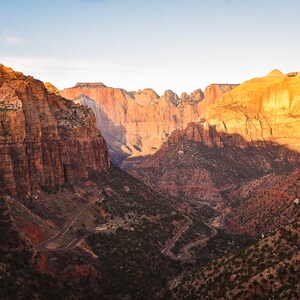 Zion Canyon sunrise