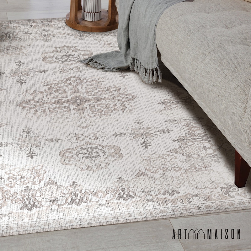 Violin Print Pattern Floor Mat