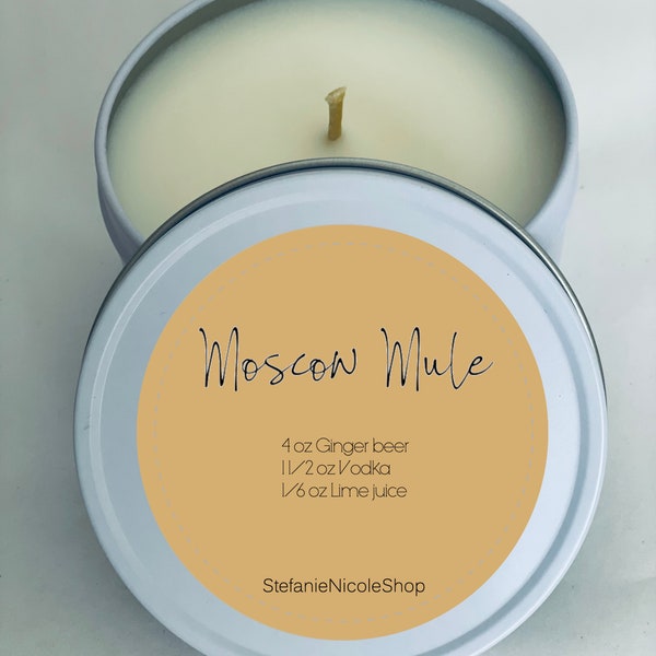 Moscow Mule - Cocktail Candles 8 oz.