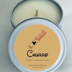 Churro - Walt Disney World - Disney Candle - Inspired by Disney 8 oz.