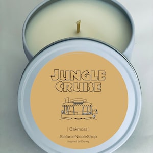 Jungle Cruise - Disney World Ride - Disney Candle - Inspired by Disney 8 oz.