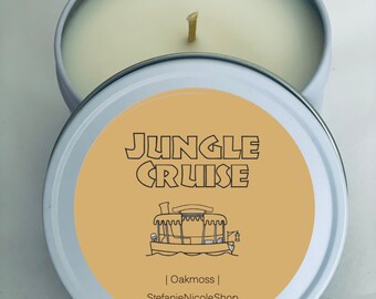Jungle Cruise - Disney World Ride - Disney Candle - Inspired by Disney 8 oz. *UPDATED*