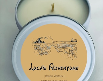 Luca's Adventure - Disney Candle - Inspired by Disney 8 oz.