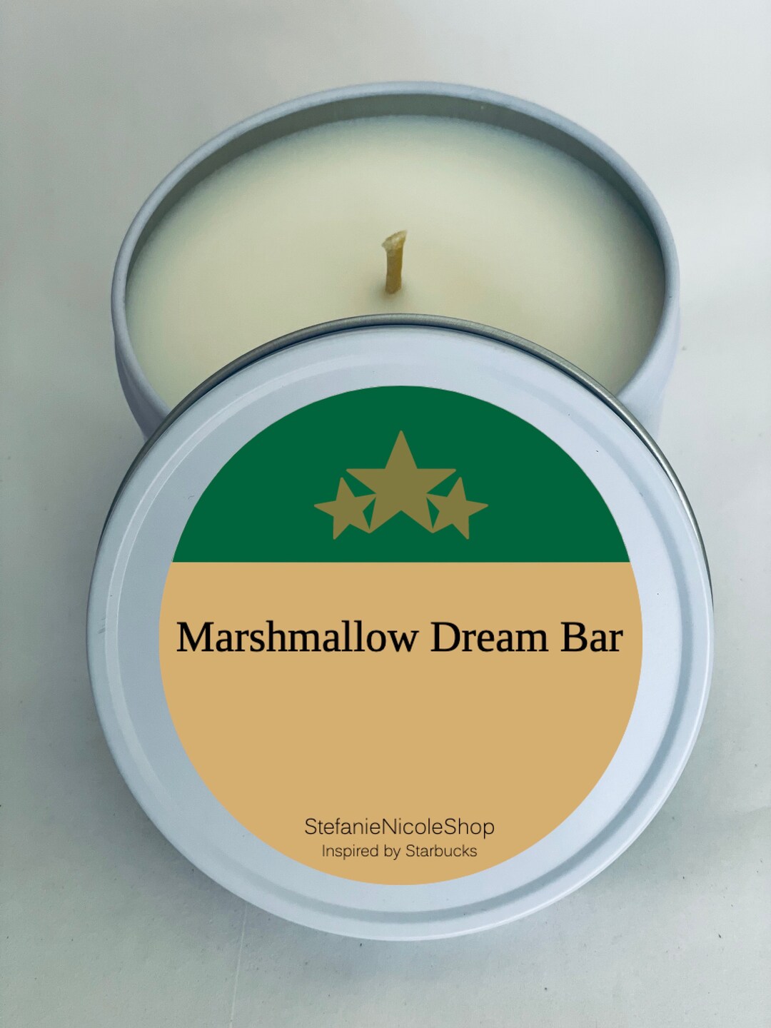 Marshmallow Dream Bar Inspired by Starbucks Starbucks Candles 8 Oz. Etsy