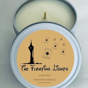The Floating Lights - Disney Candle - Inspired by Disney 8 oz.
