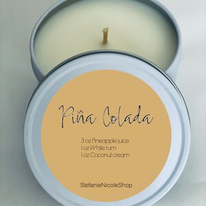Piña Colada - Cocktail Candle 8 oz.