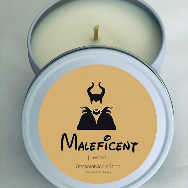 Maleficent - Disney Candle - Villain Edition - Inspired by Disney 8 oz.