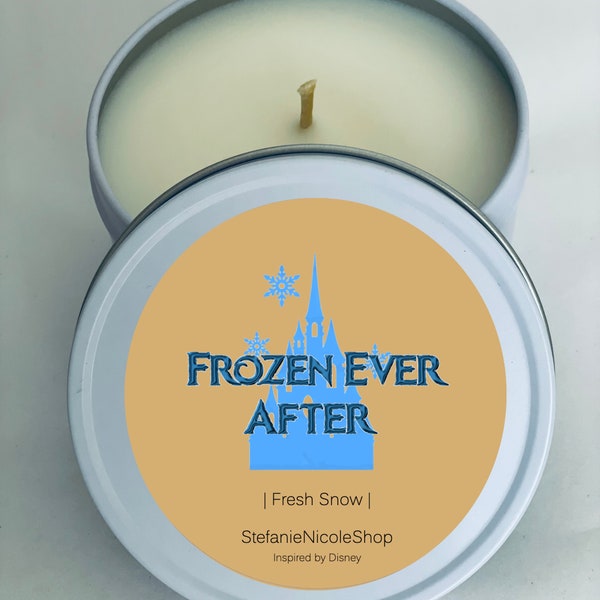 Frozen Ever After - Disney Candle - Inspired by Disney 8 oz.