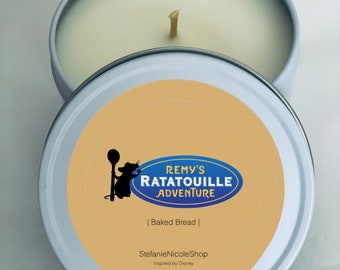 Remy's Adventure - Ratatouille - Disney World Ride - Disney Candle - Inspired by Disney 8 oz.