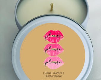 Please Please Please - Sabrina Candle - Song Lyric Candle 8 oz.