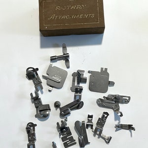 Vintage Griest Rotary Attachements in Original Box